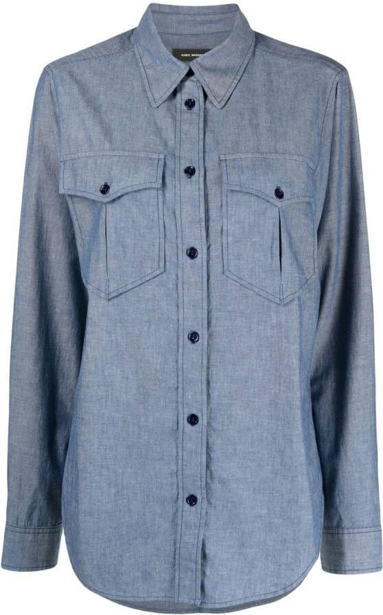 ISABEL MARANT Denim blouse Blauw
