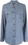 ISABEL MARANT Denim blouse Blauw - Thumbnail 1