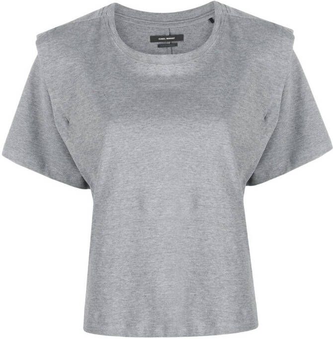 ISABEL MARANT Effen T-shirt Grijs