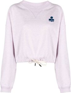 Isabel Marant Étoile Sweater met logo Roze