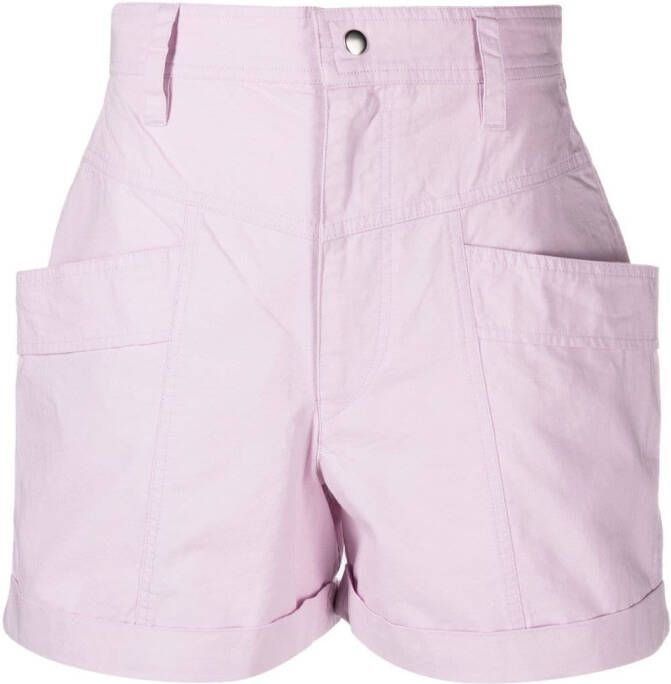 MARANT ÉTOILE Rachel mini-shorts Paars