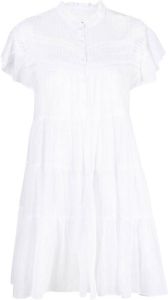 Isabel Marant Étoile Gelaagde mini-jurk Wit