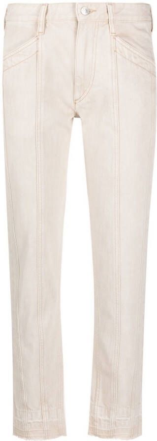 MARANT ÉTOILE Slim-fit jeans Beige