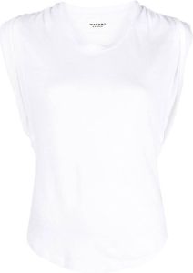 Isabel Marant Étoile Mouwloos T-shirt Wit