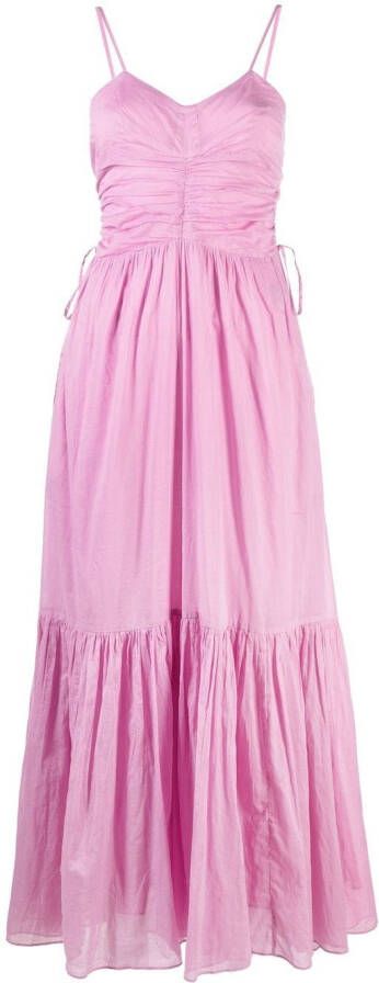 MARANT ÉTOILE Gelaagde jurk Roze