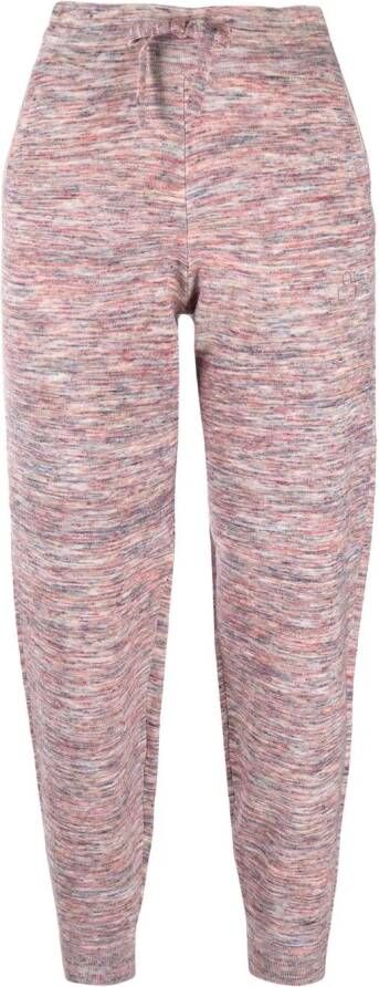 MARANT ÉTOILE Trainingsbroek met toelopende pijpen Roze