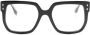 Isabel Marant Eyewear Bril met vierkant montuur Zwart - Thumbnail 1
