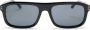 Isabel Marant Eyewear Zonnebril met rechthoekig montuur Zwart - Thumbnail 1