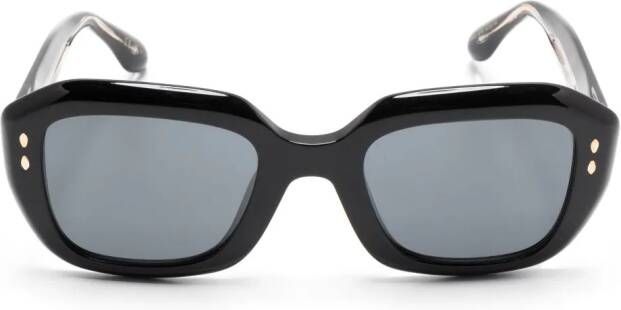 Isabel Marant Eyewear Zonnebril met vierkant montuur Zwart