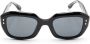 Isabel Marant Eyewear Zonnebril met vierkant montuur Zwart - Thumbnail 1