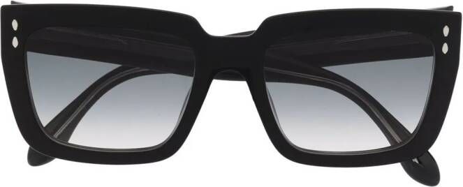 Isabel Marant Eyewear Zonnebril met cat-eye montuur Zwart
