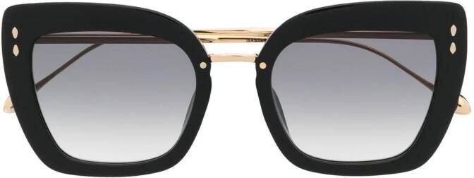 Isabel Marant Eyewear Zonnebril met cat-eye montuur Zwart