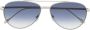 Isabel Marant Eyewear Zonnebril met piloten montuur Zilver - Thumbnail 1