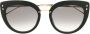Isabel Marant Eyewear Zonnebril met rond montuur Zwart - Thumbnail 1