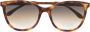 Isabel Marant Eyewear Zonnebril met vierkant montuur Bruin - Thumbnail 1
