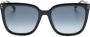 Isabel Marant Eyewear Zonnebril met vierkant montuur Zwart - Thumbnail 1