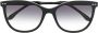 Isabel Marant Eyewear Zonnebril met vierkant montuur Zwart - Thumbnail 1
