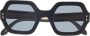 Isabel Marant Eyewear Zonnebril met zeshoekig montuur Zwart - Thumbnail 1