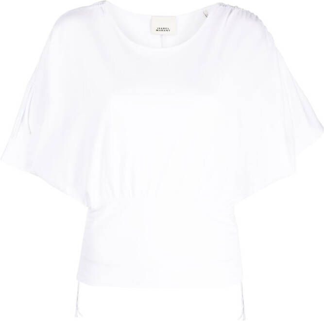 ISABEL MARANT T-shirt met fladdermouwen Wit