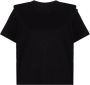 ISABEL MARANT Geplooid T-shirt Zwart - Thumbnail 1