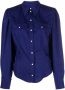 ISABEL MARANT Getailleerde blouse Blauw - Thumbnail 1