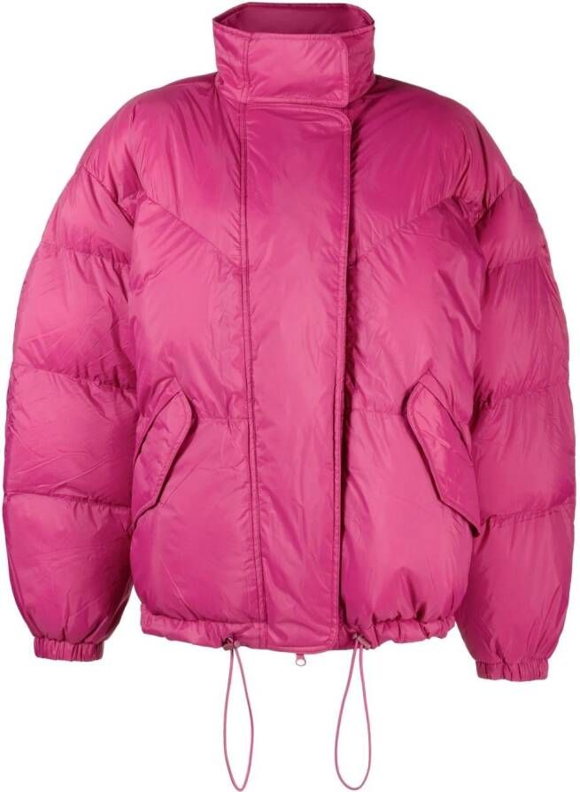 ISABEL MARANT Gewatteerd donsjack Roze