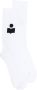 MARANT Siloki sokken met intarsia logo Wit - Thumbnail 1