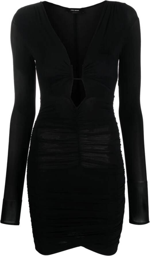 ISABEL MARANT Jersey mini-jurk Zwart