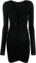 ISABEL MARANT Jersey mini-jurk Zwart - Thumbnail 1