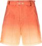 ISABEL MARANT Shorts met tie-dye print Oranje - Thumbnail 1