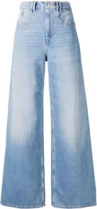 Isabel Marant Jeans met wijde pijpen Blauw