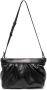 ISABEL MARANT Clutch met logoprint Zwart - Thumbnail 1