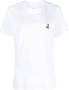 Isabel Marant T-shirt met logoprint Wit