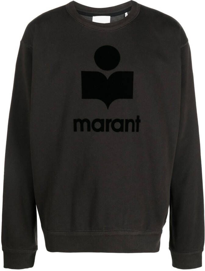 MARANT Sweater met logoprint Zwart