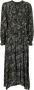 ISABEL MARANT Midi-jurk met paisley-print Zwart - Thumbnail 1