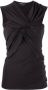 ISABEL MARANT Mouwloze top Zwart - Thumbnail 1