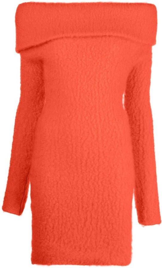 ISABEL MARANT Off-shoulder jurk Oranje