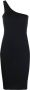 ISABEL MARANT Asymmetrische mini-jurk Zwart - Thumbnail 1