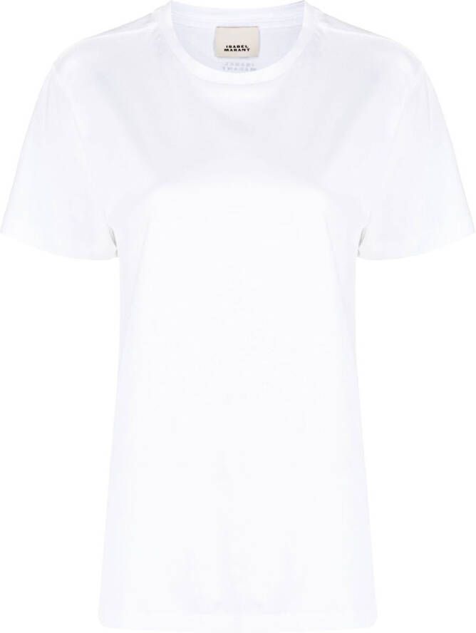 ISABEL MARANT T-shirt van biologisch katoen Wit