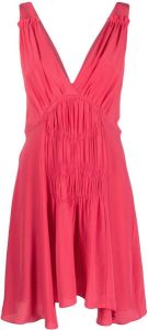 Isabel Marant Zijden mini-jurk Roze