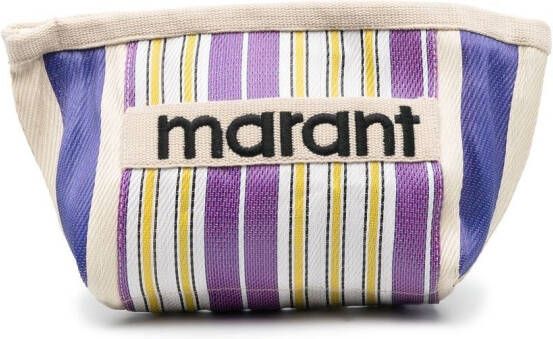 ISABEL MARANT Powden buidel Paars