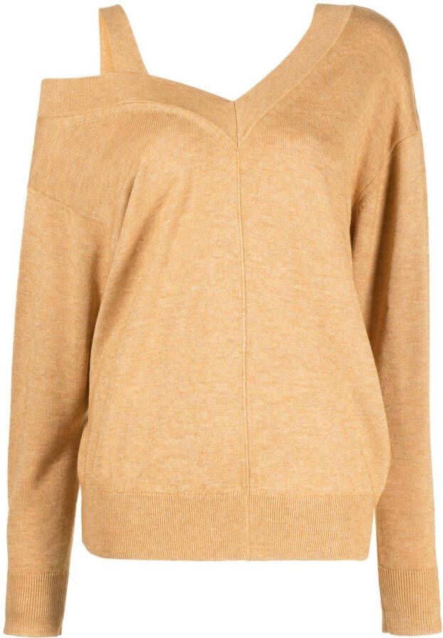 ISABEL MARANT Pullover met V-hals Oranje