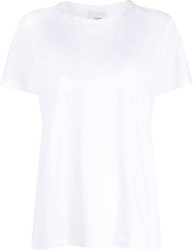 ISABEL MARANT T-shirt met ronde hals Wit