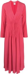 Isabel Marant Midi-jurk met ruches Roze