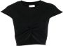 ISABEL MARANT Cropped T-shirt Zwart - Thumbnail 1