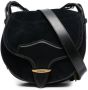 ISABEL MARANT Botsy suède crossbodytas Zwart - Thumbnail 1