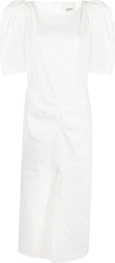 ISABEL MARANT Midi-jurk met split Wit