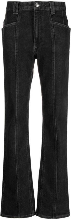 ISABEL MARANT Straight jeans Zwart