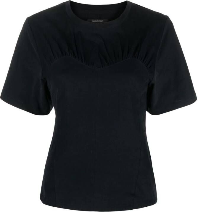 ISABEL MARANT T-shirt met korset Zwart