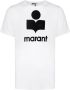 ISABEL MARANT T-shirt met logoprint Wit - Thumbnail 1